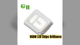 RGBW LED Chips for Bright & Stable Light