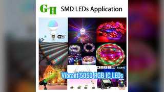 5050 RGB IC LED Chips for Stunning Visuals