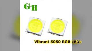 Bright 5050 RGB LED Chips 12V